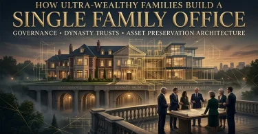 How Ultra-Wealthy Families Build a Single Family Office: Governance, Dynasty Trusts, and Asset Preservation Architecture