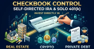Checkbook Control Self-Directed IRA & Solo 401(k): Investing Directly in Real Estate, Crypto, and Private Debt